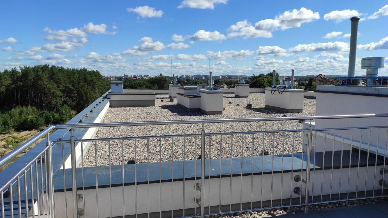 オルシュティンSielska Apartament Zurawi Nad Jeziorem Ukielアパートメント エクステリア 写真